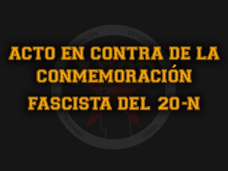 Acto en contra del 20-N